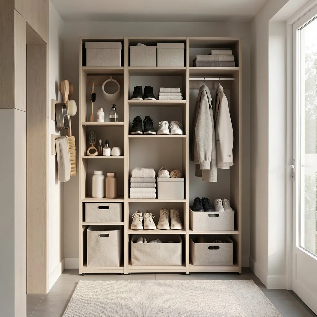 Storage system with organized compartments