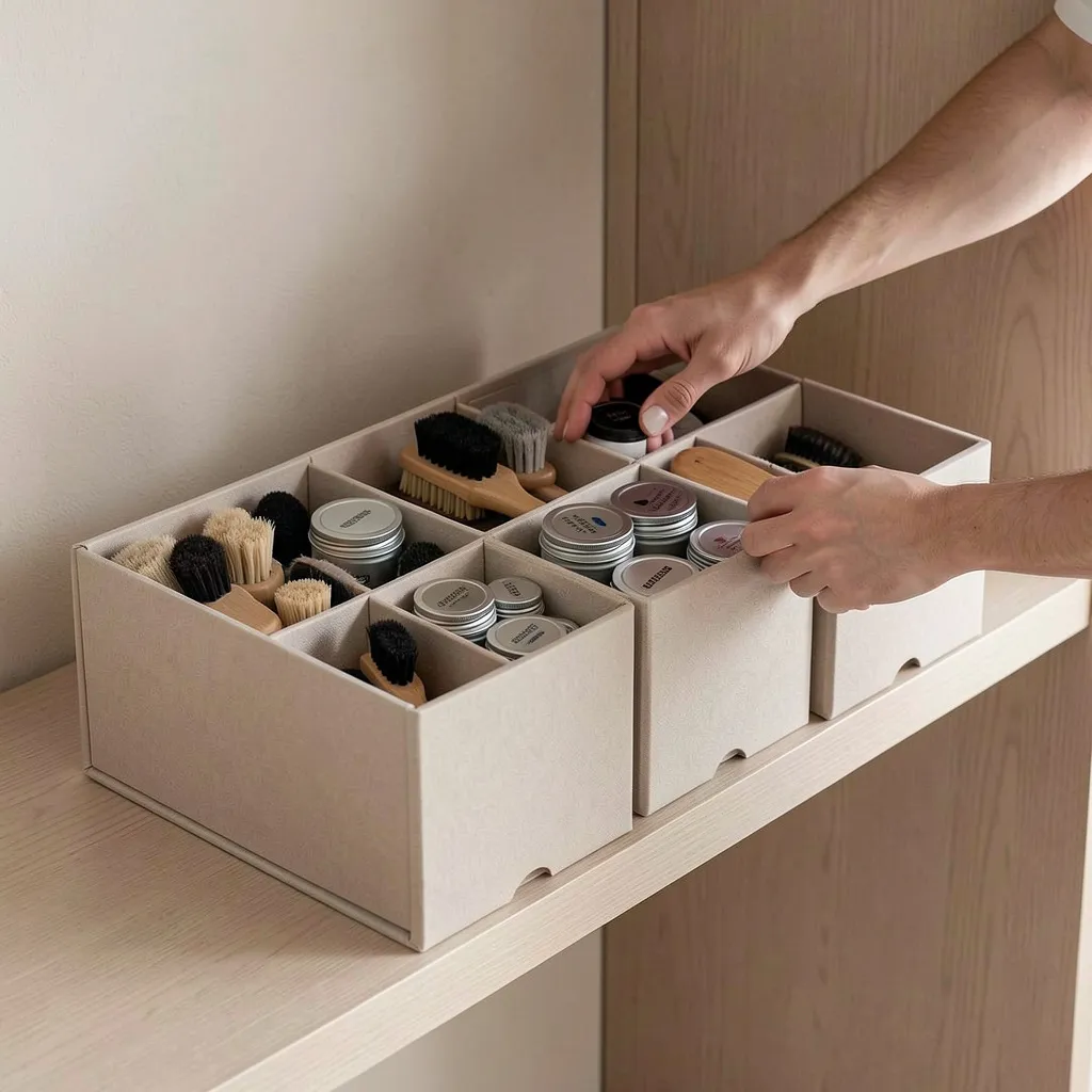 Storage system with organized compartments